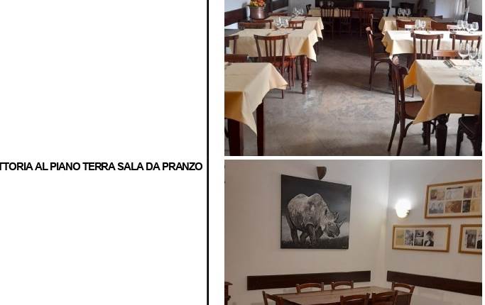 appartamento con ristorante