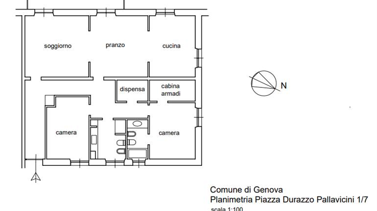 App.to in Asta a Genova P.za Duraz.Pallavicini 1/7