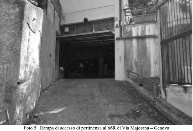 Garage/Autorimessa in Asta a Genova V.Majorana 66R